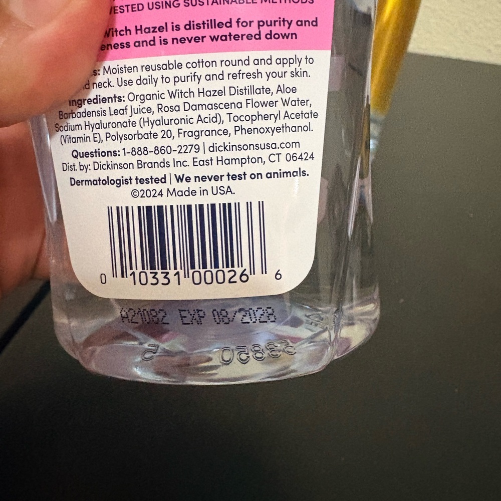 Pore Perfecting Toner Set - Yellow and Pink - Picture 4 of 4